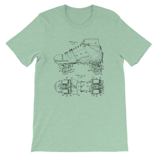 Skate Origins: Short Sleeve Unisex T-Shirt - Mint